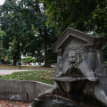 I mascheroni dei Giardini La Marmora