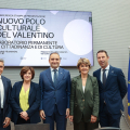 Da sinistra: Marco Gilli, Anna Maria Poggi, Stefano Lo Russo, Cristina Prandi, Stefano Corgnati