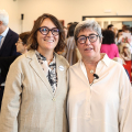 La vicesindaca Michela Favaro con  la presidente di Fondazione OZ Enrica Baricco