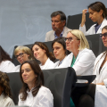 Un momento della conferenza stampa di presentazione del nuovo Day Hospital Pediatrico Multispecialistico dell'Ospedale Infantile Regina Margherita