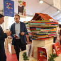 Il Sindaco Stefano Lo Russo e Daniele Buttignol, amministratore di Slow Food fra gli stand di Terra Madre Salone del Gusto 2026