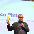 Rocco Pinto, ideatore di Portici di Carta e coordinatore dei librai di Portici di Carta