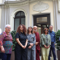 Le fondatrici di Clean Shelter con i rappresentanti delle associazioni e degli enti promotori dell’iniziativa