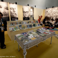Lo stand della Palestina, secondo paese ospite del Salone del Libro