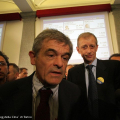 Sergio Chiamparino lascia dichiarazioni alle televisioni
