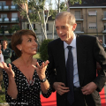 Patrizia Sandretto Re Rebaudengo accoglie Piero Fassino