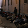 Il pubblico in piazzetta Reale
