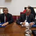 Tom Dealessandri e Piero Fassino