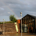 L\'arcobaleno sul PAV - Parco d\'Arte Vivente
