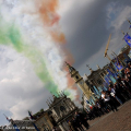 La scia delle frecce tricolori