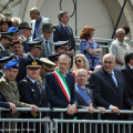 Il palco delle autorità