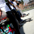 Skater al Parco Dora