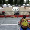 Il beach volley ai giardini Ginzburg