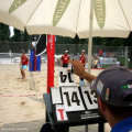 Il beach volley ai giardini Ginzburg