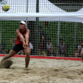 Il beach volley ai giardini Ginzburg