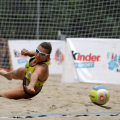 Il beach volley ai giardini Ginzburg
