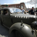 I mezzi militari in piazza Castello