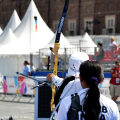 Scocca la freccia della squadra indiana