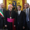 Piero Fassino, Cesare Nosiglia, Giovanni Maria Ferraris e Silvio Magliano Magliano