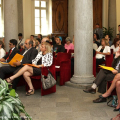 Un momento della conferenza stampa