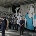 In visita per la factory