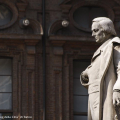 La statua a Vincenzo Gioberti
