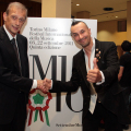 Piero Fassino e Arturo Brachetti