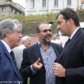 L\'assessore Braccialarghe, Mario Calabresi e Francesco Pizzetti