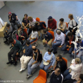 Un momento dell\'inaugurazione