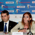 L\'intervento dell\'Assessore al Commercio Giuliana Tedesco, al suo fianco Carlo Chiama, Assessore al Lavoro della Provincia di Torino