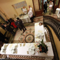 Tavole imbandite a Palazzo Ascom