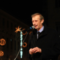 Piero Fassino accende Le Luci d\'Artista 2011