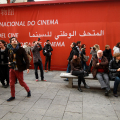 Aspettando la performance di Enzo Mastrangelo