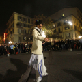Il rito inaugurale di Paratissima in largo Saluzzo