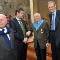 Premiazione dei partigiani della Federazione italiana Volontari della Libertà