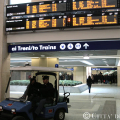 La polizia presidia la stazione 