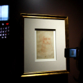 Foto all\'autoritratto di Leonardo