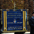 Il gonfalone in memoria della Divisione Acqui