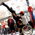 Lo spettacolo di teatro di strada