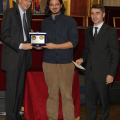 La consegna del premio
