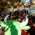 Un momento dell\'inaugurazione del Children\'s Lab