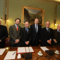 L\'incontro in Sala delle Congregazioni
