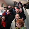 Un momento della visita 