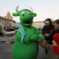 Anche il Toret in piazza Castello