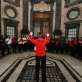 Il coro di voci bianche E. Ghedini in galleria San Federico