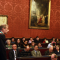 Un momento dell\'intervento del Sindaco