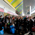 L\'arrivo ai binari di Torino Porta Nuova