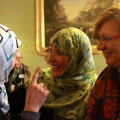 Tawakul Karman e Maria Cristina Spinosa , Assessore alle Pari opportunità della Città di Torino