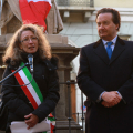L\'Assessore Elide Tisi e Massimo Guerrini