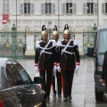 I corazzieri, guardia d\'onore del Presidente della Repubblica Italiana